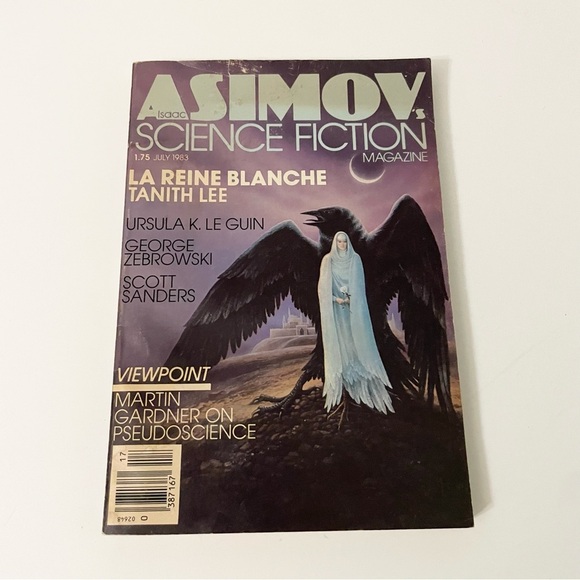 Isaac Asimov's Science Fiction Magazine July 1983 Tanith Lee, Ursula K. Le Guin - Picture 1 of 16